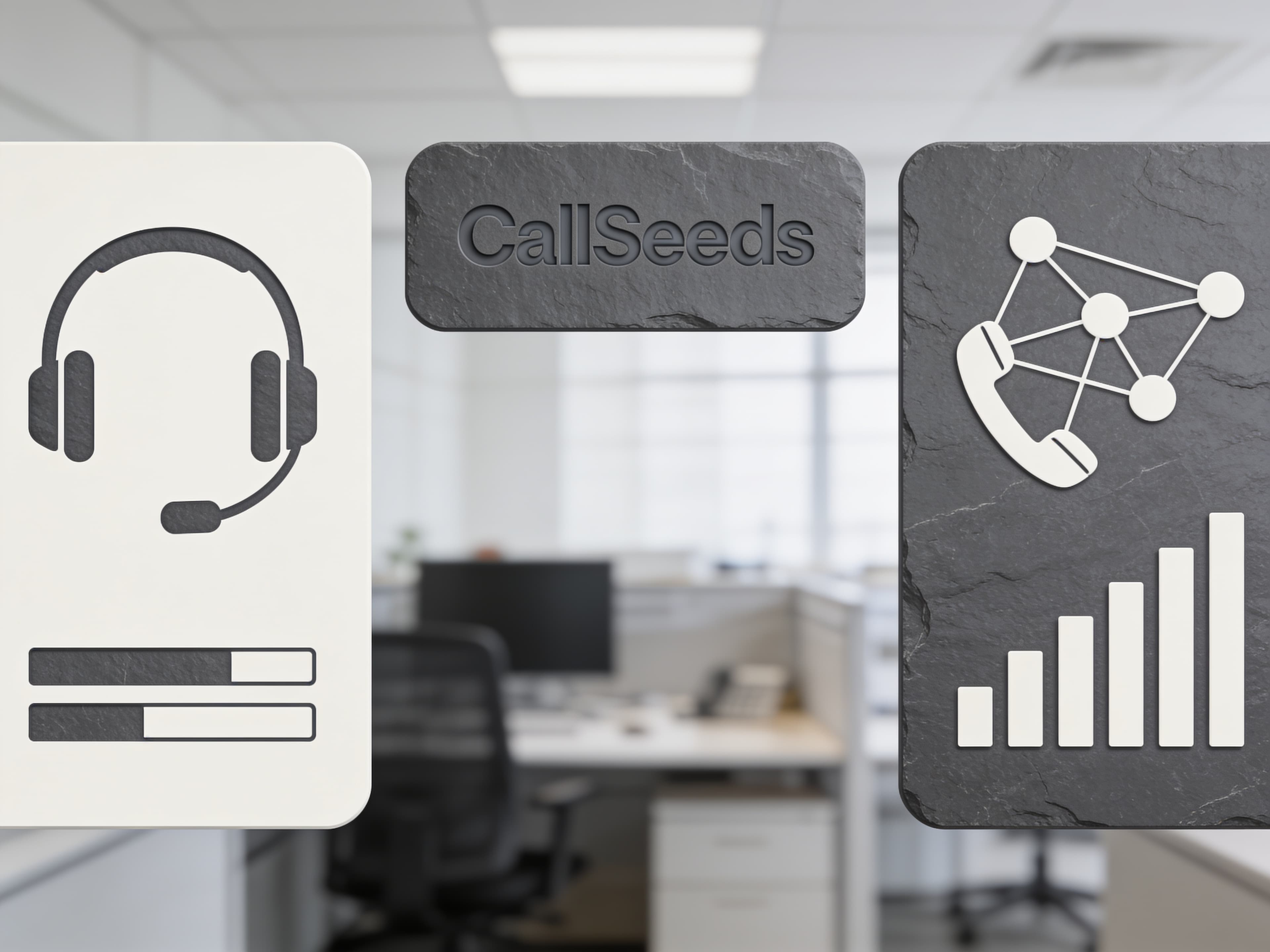 Infographic comparing limited human receptionist capacity with scalable AI phone agent coverage